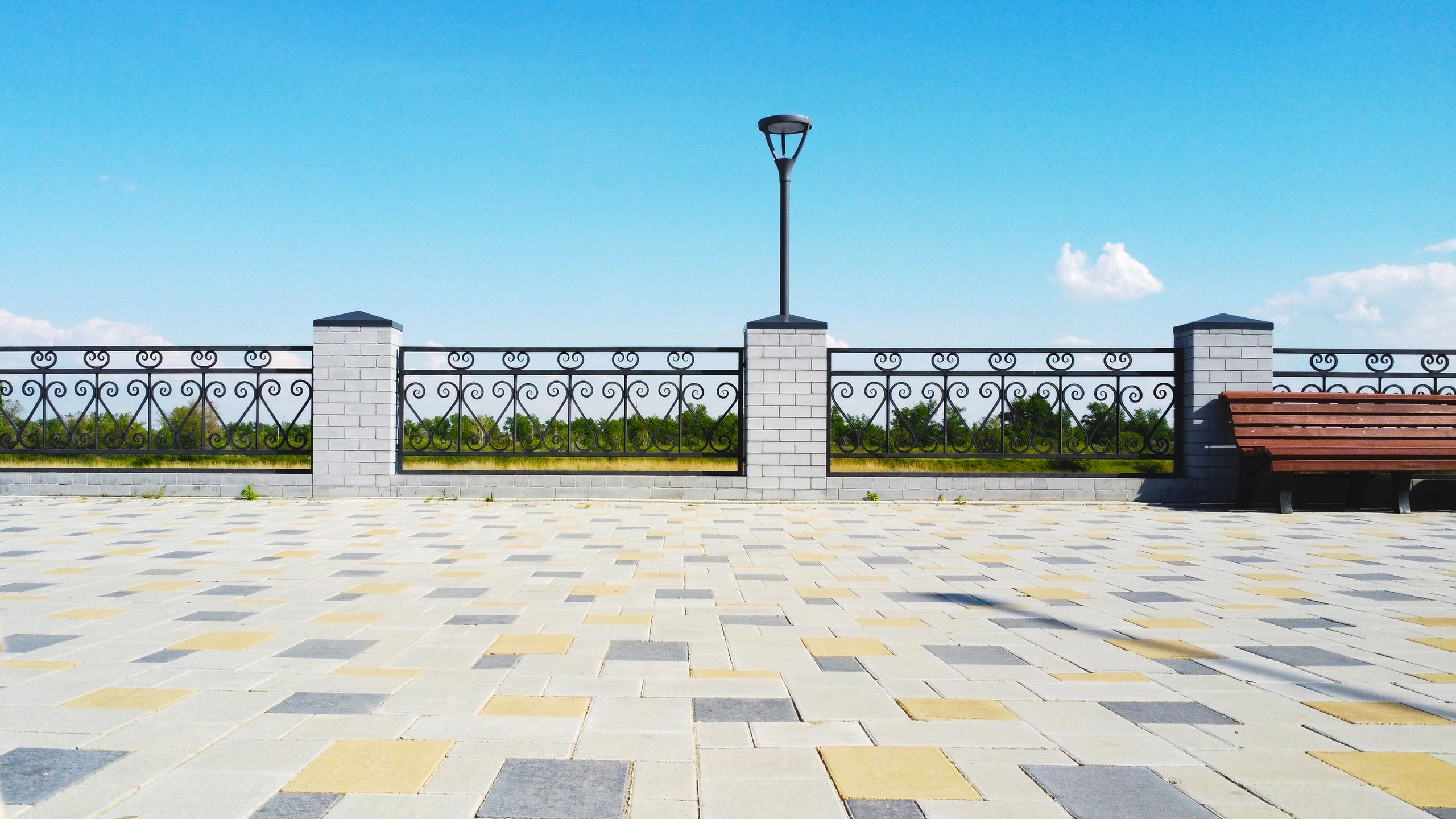 Paver walkway and path